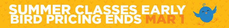 Early bird pricing ends March 1st